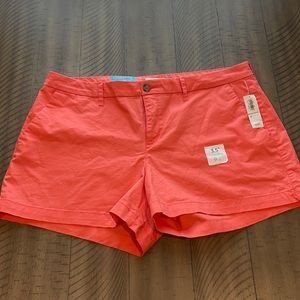 Old Navy Coral Shorts 3.5” inseam